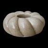 DBKD Twine waxinelichtjeshouder Ø14 cm, Beige< Kaarsenhouders & Kaarsenborden