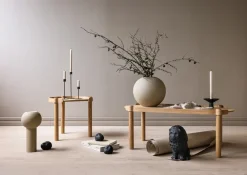 Cooee Design Uma kandelaar, Black< Kandelaars