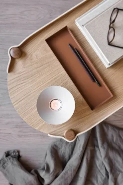 Cooee Design Uma waxinelichtjeshouder, Sand< Kaarsenhouders & Kaarsenborden