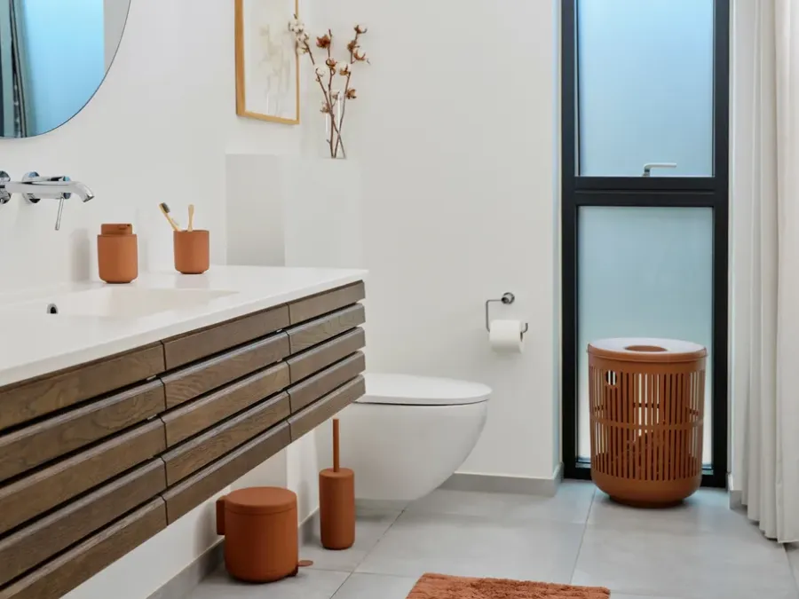 Zone Denmark Ume wasmand, Terracotta< Wasmanden