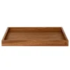 AYTM Unity dienblad vierkant walnoot, groot< Decoratieve Accessoires|Decoratieve Dienbladen