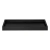 AYTM Unity square dienblad zwartgebeitst essen, Large< Decoratieve Accessoires|Decoratieve Dienbladen