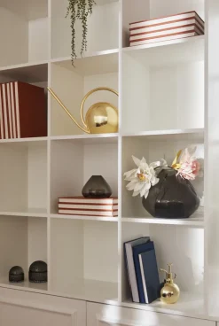 AYTM Uno lantaarn-vaas 21 cm, Zwart< Kaarsenhouders & Kaarsenborden