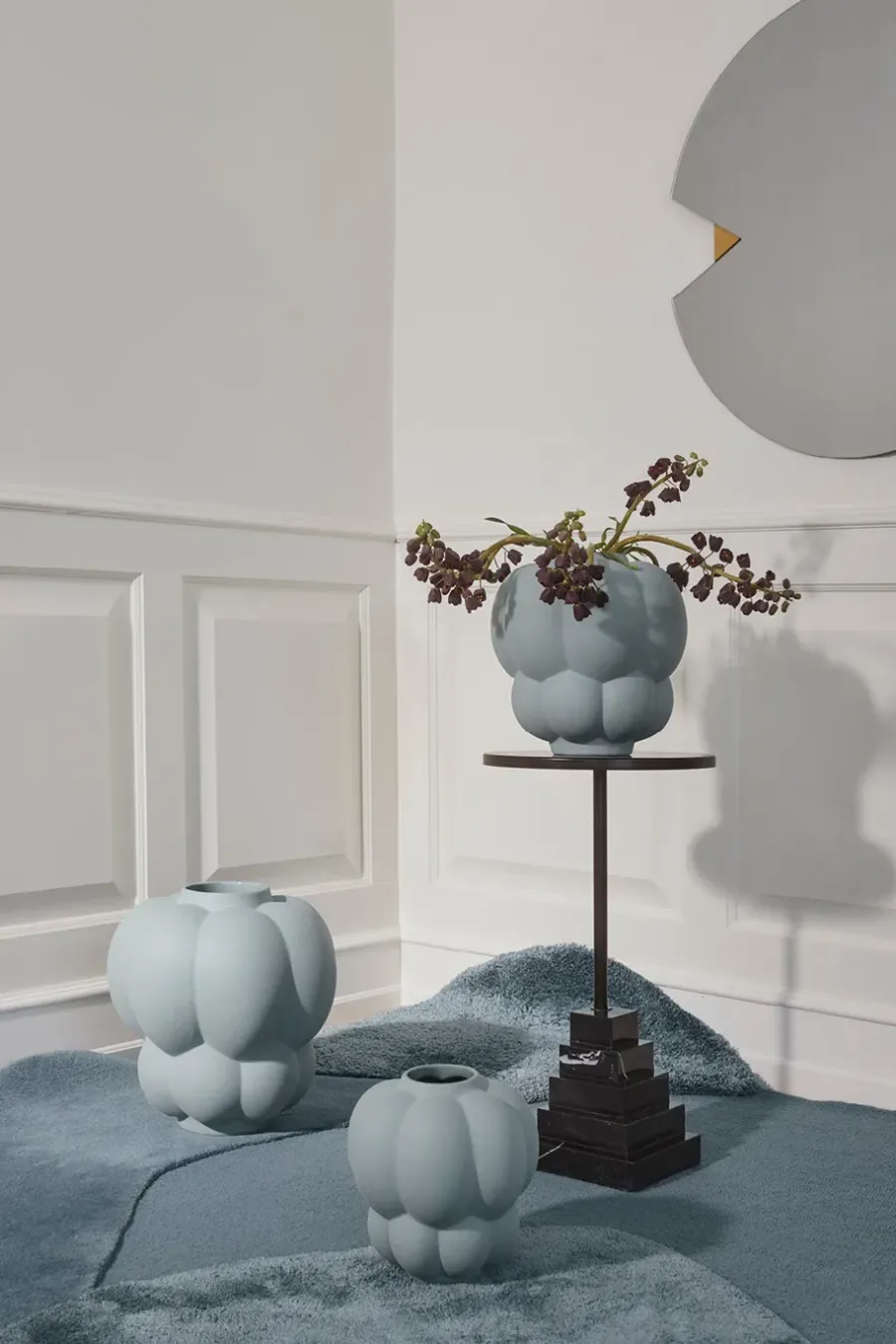 AYTM Uva vaas 28 cm, Pale mint< Vazen