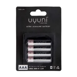Uyuni Lighting Uyuni Batterijen 4-pack, AAA< Kaarsenaccessoires
