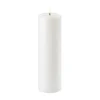 Uyuni Lighting Uyuni Led Blokkaars wit Ø7,8 cm, 25 cm< Led-Kaarsen