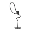 Ferm Living Valse kandelaar high, Zwart< Kandelaars