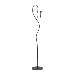 Ferm Living Valse vloer kandelaar, Black< Kandelaars