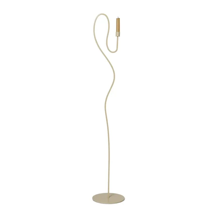 Ferm Living Valse vloer kandelaar, Cashmere< Kandelaars