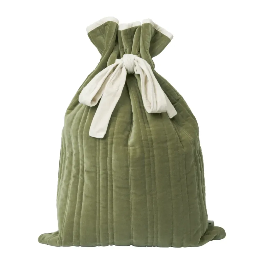 Ferm Living Vari quilted zak 50x70 cm, Velvet-khaki< Kerstdecoraties
