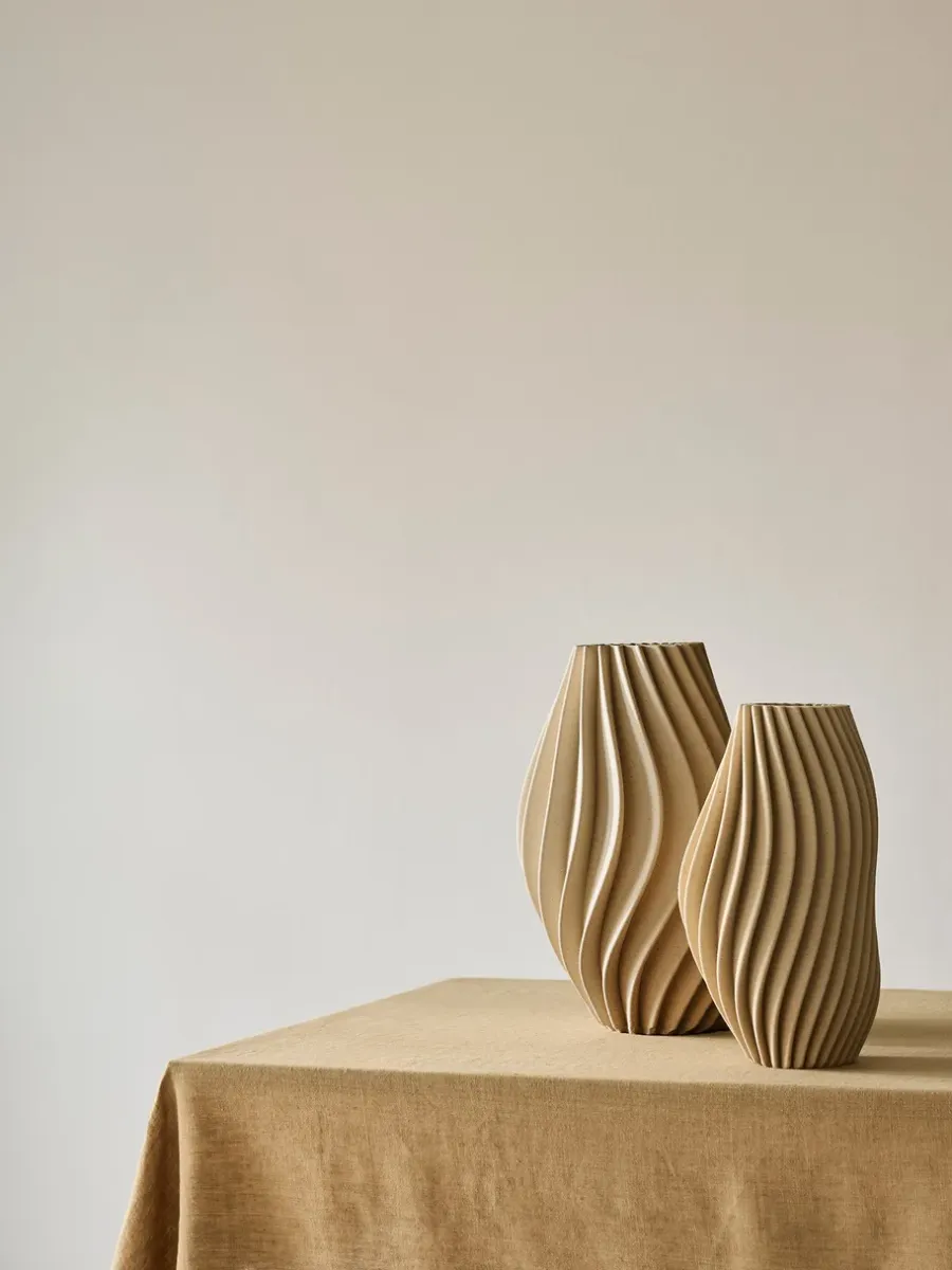 Tell Me More Vento vaas, Zand, klein 32 cm< Vazen