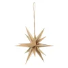 Broste Copenhagen Venus houten ster Ø20 cm, Natural< Kerstdecoraties