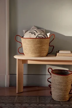 Ferm Living Verso opbergmand 2-delig, Brick< Opbergmanden