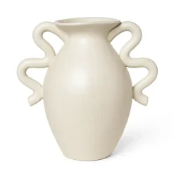 Ferm Living Verso vaas 27 cm, Cream< Vazen
