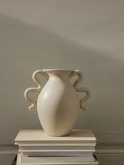 Ferm Living Verso vaas 27 cm, Cream< Vazen