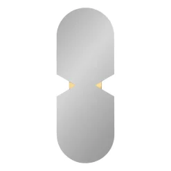 AYTM Verto spiegel 44x120 cm, Zwart< Wandspiegels