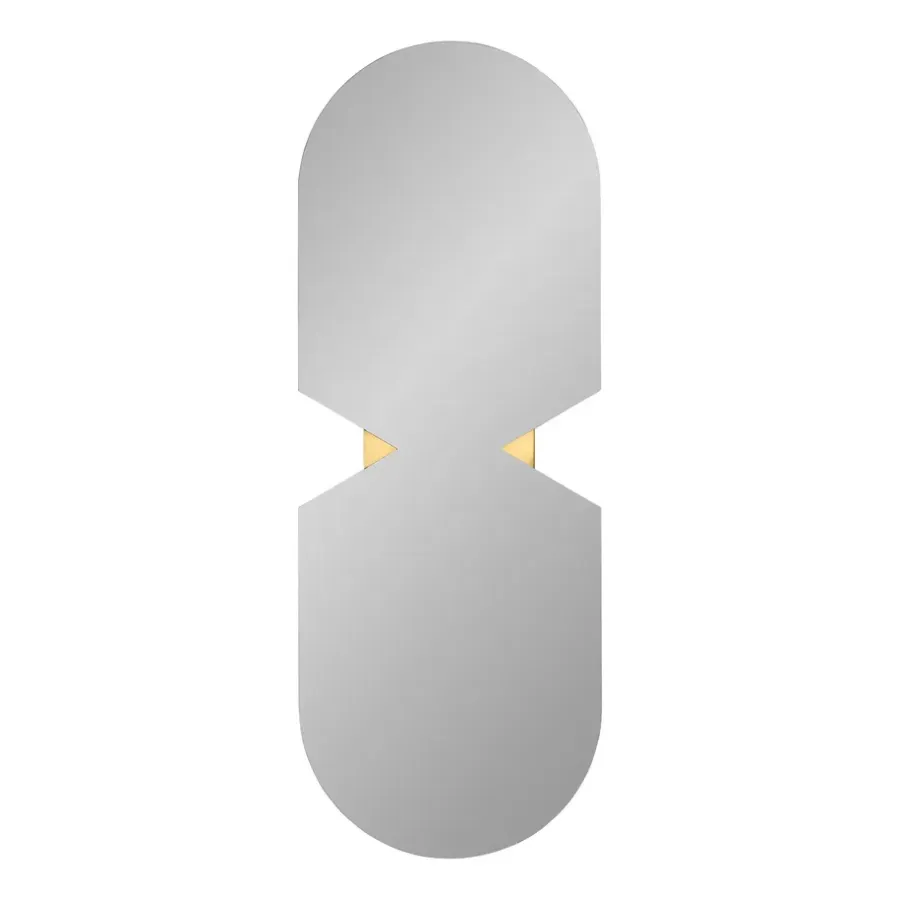 AYTM Verto spiegel 44x120 cm, Zwart< Wandspiegels