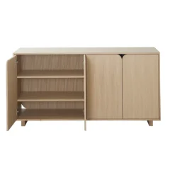 1898 Vidja sideboard, Witgepigmenteerd eikenhout< Ladekasten & Dressoirs