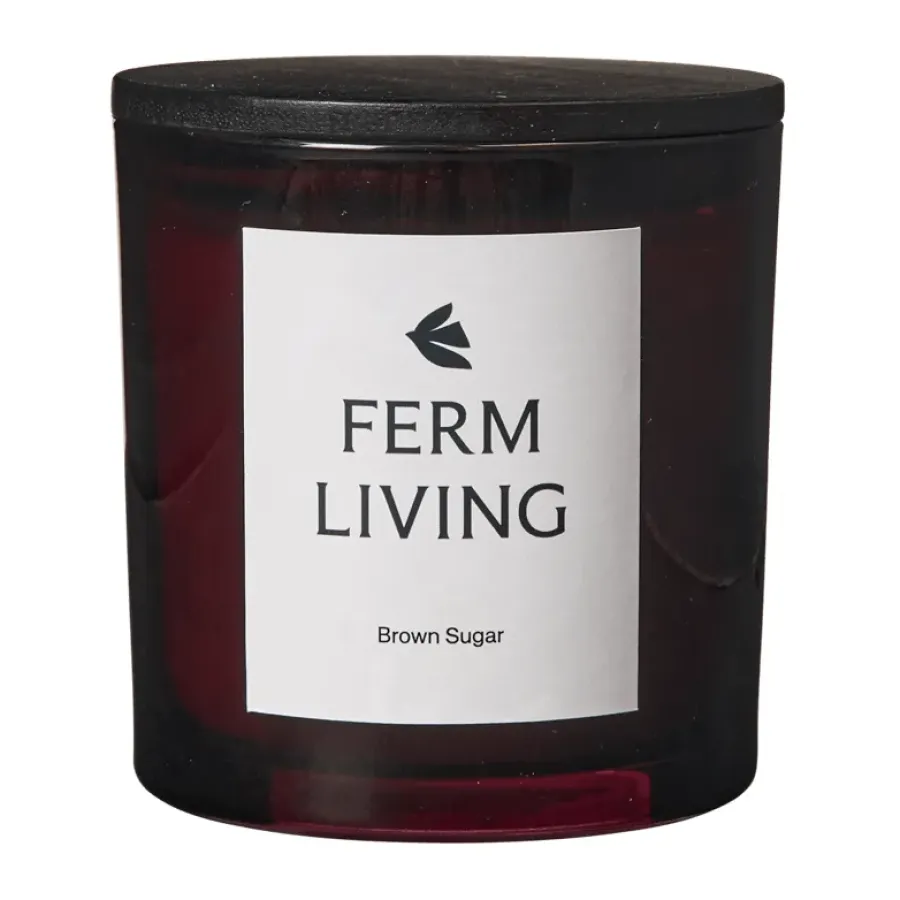 Ferm Living Vitto geurkaars 45 u, Dark Grape< Geurkaarsen & Aroma Diffusers