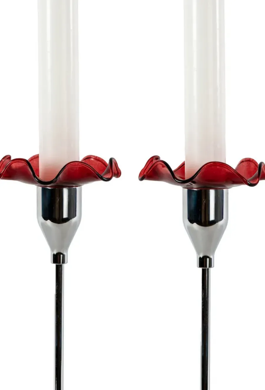 Sagaform Viva kaarsenmanchet 2-pack, Bordeauxrood< Kaarsenaccessoires