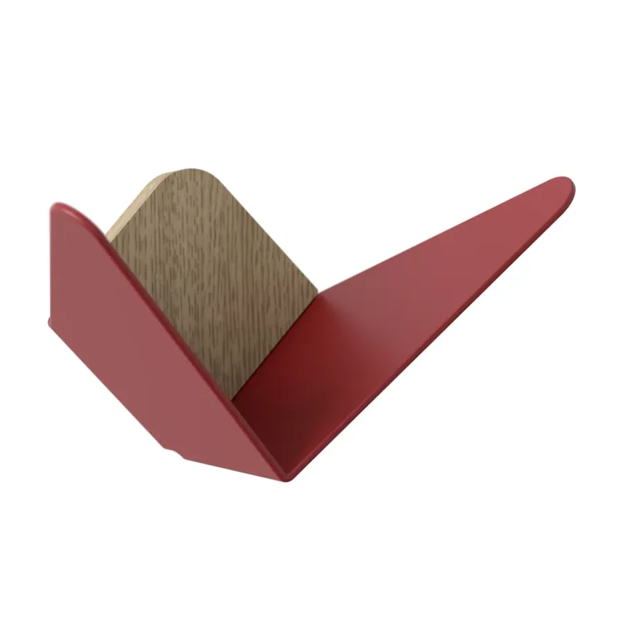 Umage Vlinder haakje medium, Robijnrood< Haken & Hangers