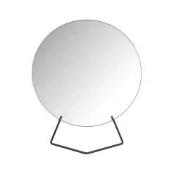 MOEBE Vloerspiegel Ø20 cm, Black< Tafelspiegels