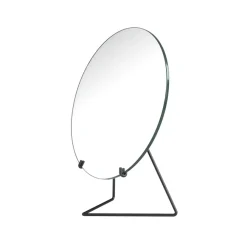 MOEBE Vloerspiegel Ø20 cm, Black< Tafelspiegels