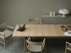 Mavis Volt dressoir 80x148 cm, Beige-roestvrij staal< Ladekasten & Dressoirs