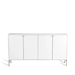 Mavis Volt dressoir 80x148 cm, Witlak< Ladekasten & Dressoirs