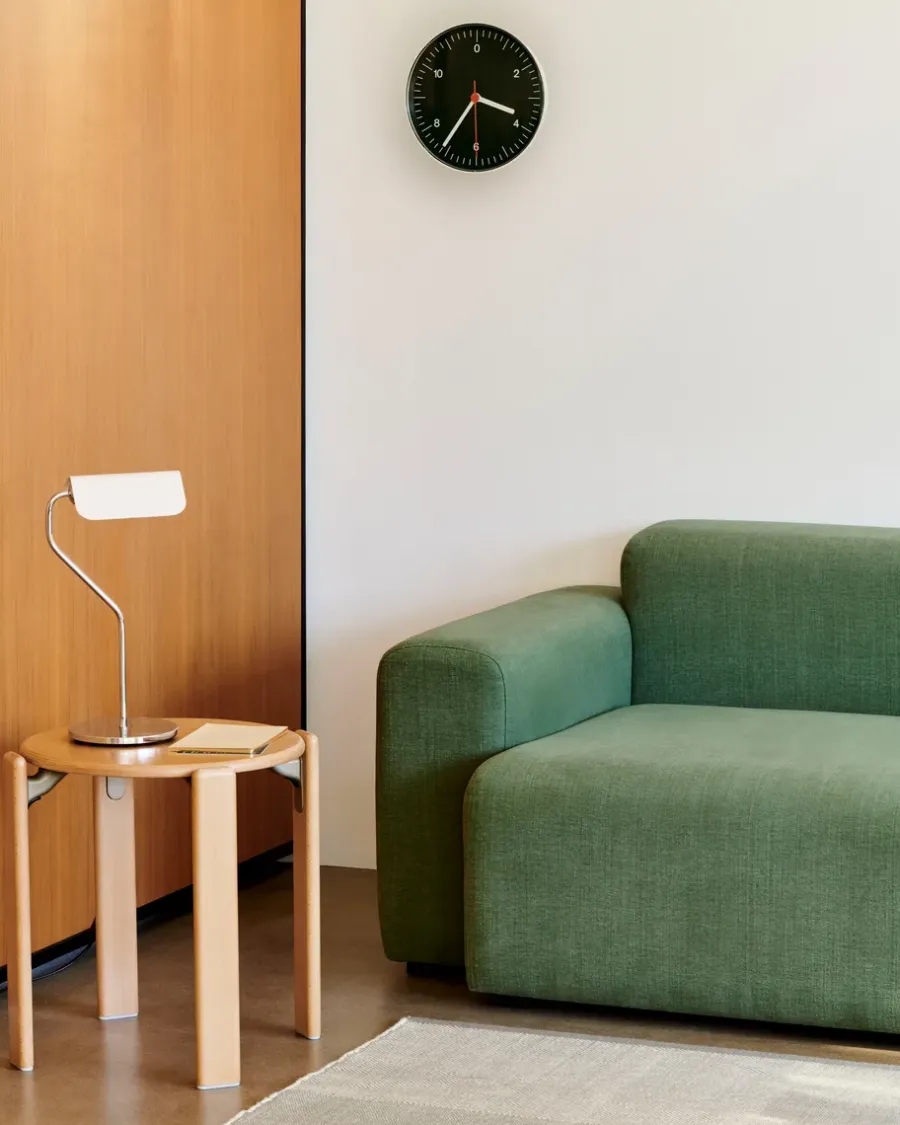 HAY Wall Clock wandklok Ø26,5 cm, Green< Wandklokken