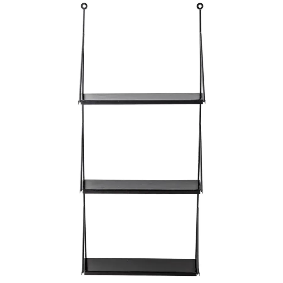 Bloomingville Walter rek metaal, Zwart< Planken & Planksystemen