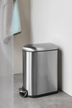 Mette Ditmer Walther pedaalemmer 10 liter, Staal< Pedaalemmers