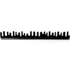 Design House Stockholm Wave wandhaak, zwart< Kapstokken & Hangrekken