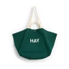 HAY Weekend Bag Organic tas L, Dark green< Opbergmanden