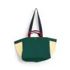HAY Weekend Bag Organic tas S, Dark green multi< Opbergmanden