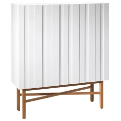 A2 White Cabinet kastje, eikenhout< Kasten & Vitrines