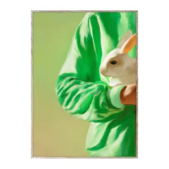 Paper Collective White Rabbit poster, 70x100 cm< Posters