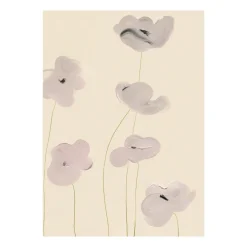 Paper Collective White Vallmo poster, 30x40 cm< Posters