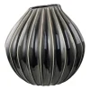 Broste Copenhagen Wide vaas - smoked pearl, 40 cm< Vazen