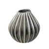 Broste Copenhagen Wide vaas - smoked pearl, S. 15 cm.< Vazen