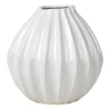 Broste Copenhagen Wide vaas ivory, 30 cm< Vazen