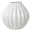 Broste Copenhagen Wide vaas ivory, 40 cm< Vazen
