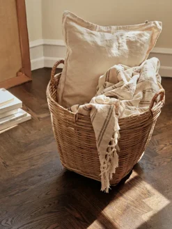 Broste Copenhagen Will opbergmand, 65xØ65 cm< Opbergmanden