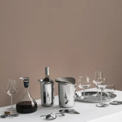 Georg Jensen Wine dienblad, Ø 39,4 cm.< Decoratieve Accessoires|Decoratieve Dienbladen