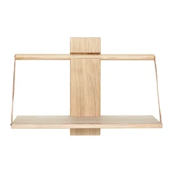 Andersen Furniture Wood Wall wandrek Medium 45x20x32 cm, Oak< Planken & Planksystemen