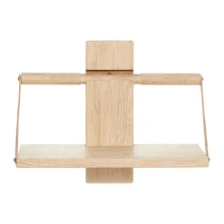 Andersen Furniture Wood Wall wandrek Small 30x18x24 cm, Oak< Planken & Planksystemen