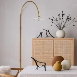 Cooee Design Woody Bird groot, Zwart gebeitst eikenhout< Paasdecoratie|Houten Beelden
