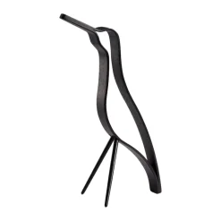Cooee Design Woody Bird high 18 cm, Black stained oak< Houten Beelden