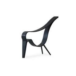 Cooee Design Woody Bird medium, Zwart gebeitst eikenhout< Paasdecoratie|Houten Beelden