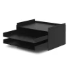 Ferm Living 2x2 Organiser brievenbak, Zwart< Opbergmanden